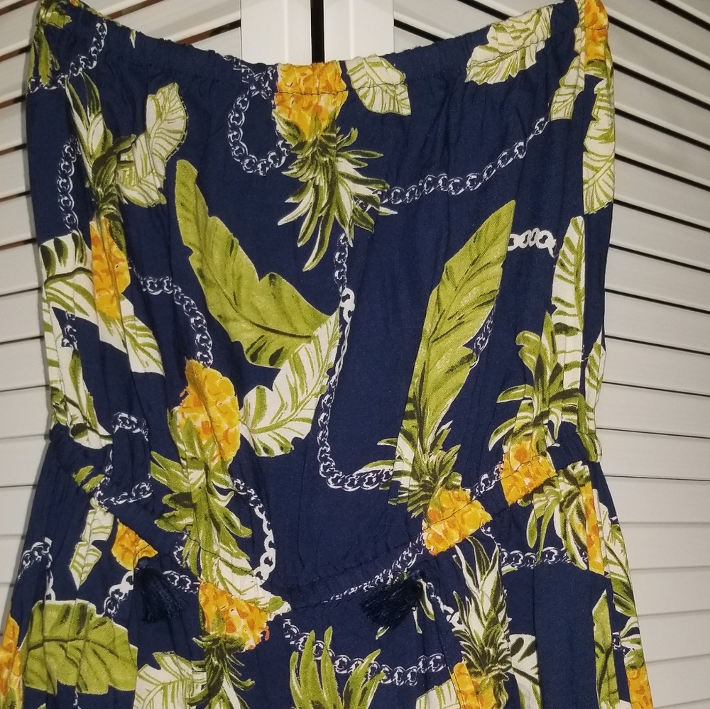 SOLD SOMEWHERE ELSE. Strapless jumpsuit